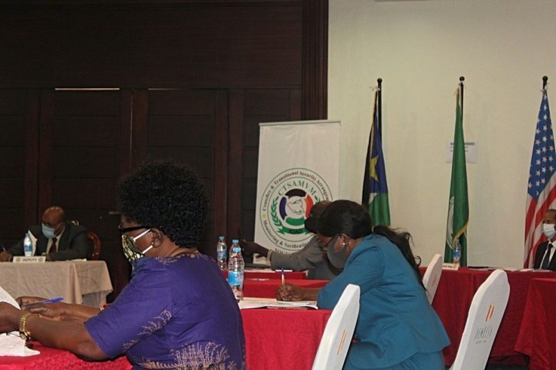 CTSAMVM today the 26th of January 2021 held its 21st Board meeting in Juba.